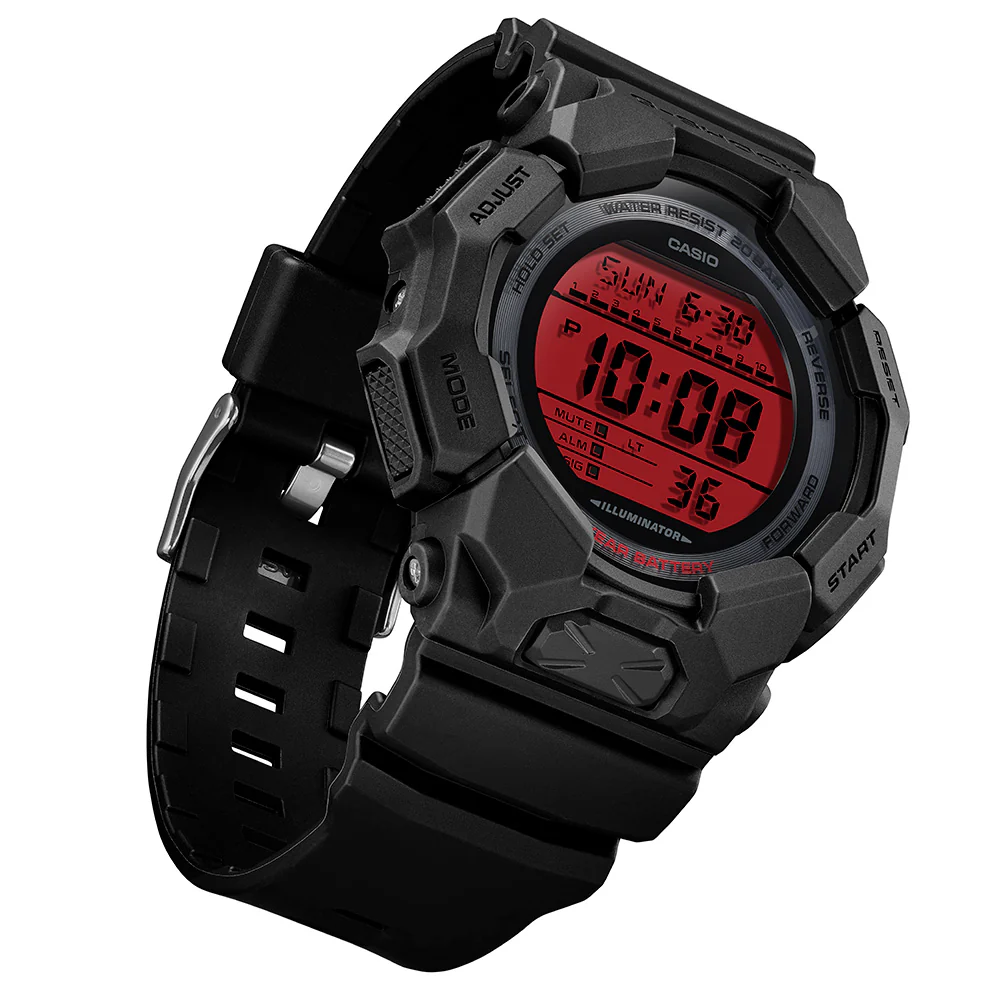 G-Shock Black & Red GD010BBR-1D - Image 2