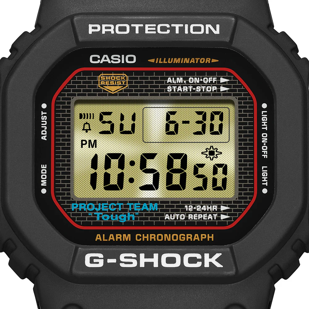 G-Shock DW5040PG-1 40th Anniversary "Tough" Digital Mens Watch - Image 4