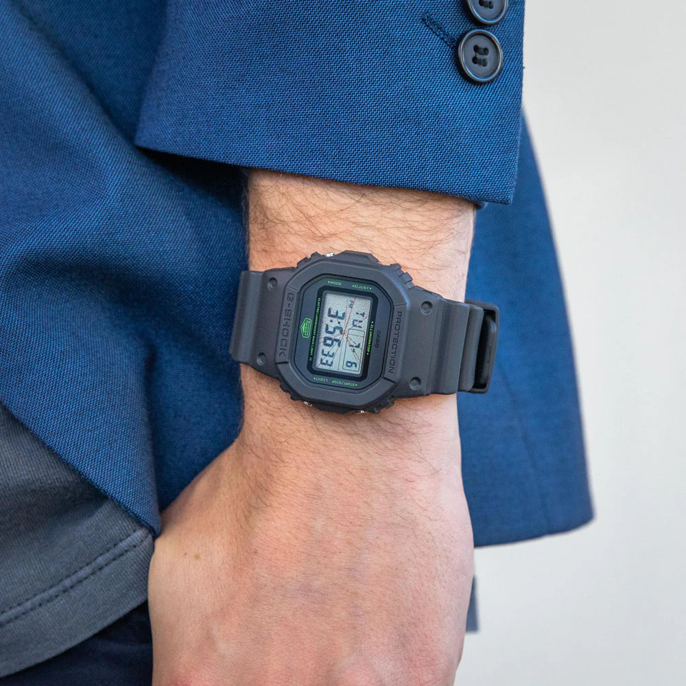 G-Shock DW5600MNT-1 Grey Digital Watch - Image 2