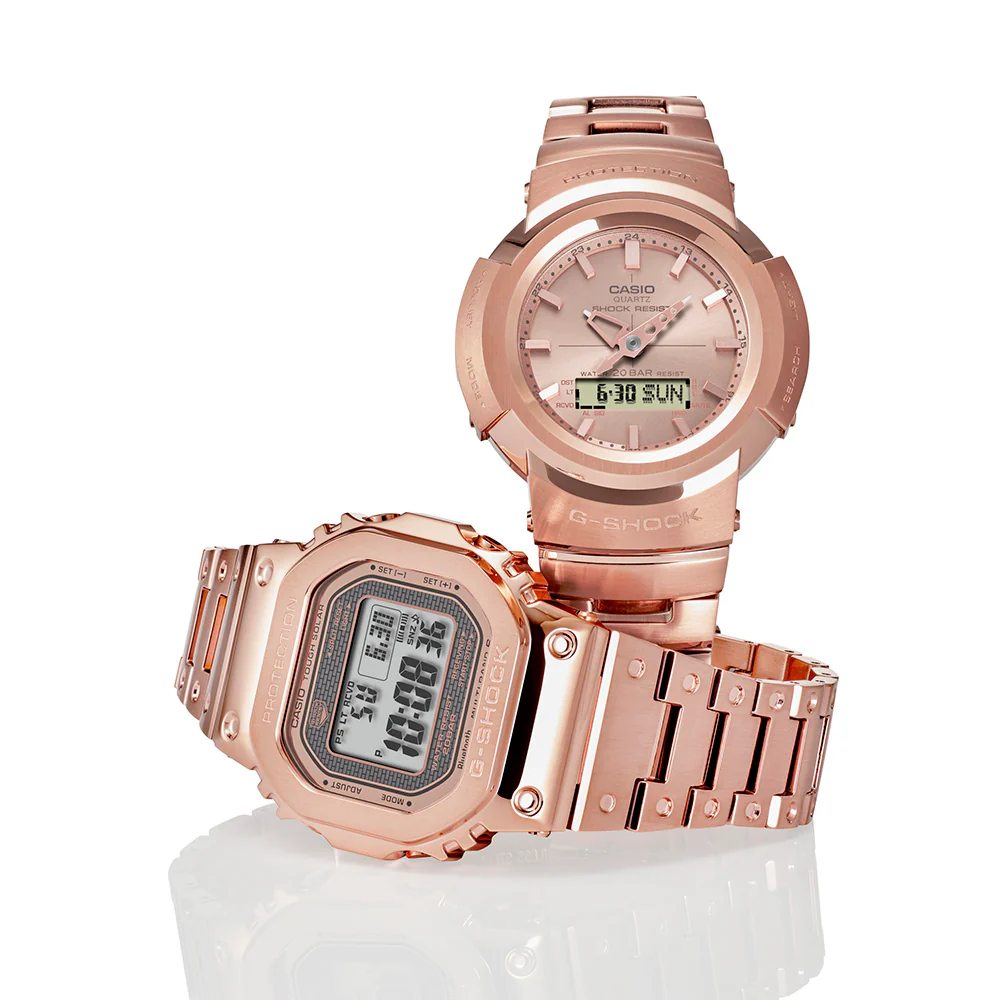 G-Shock Full Metal AWM500GD-4A Rose Gold Ingot Collection - Image 8