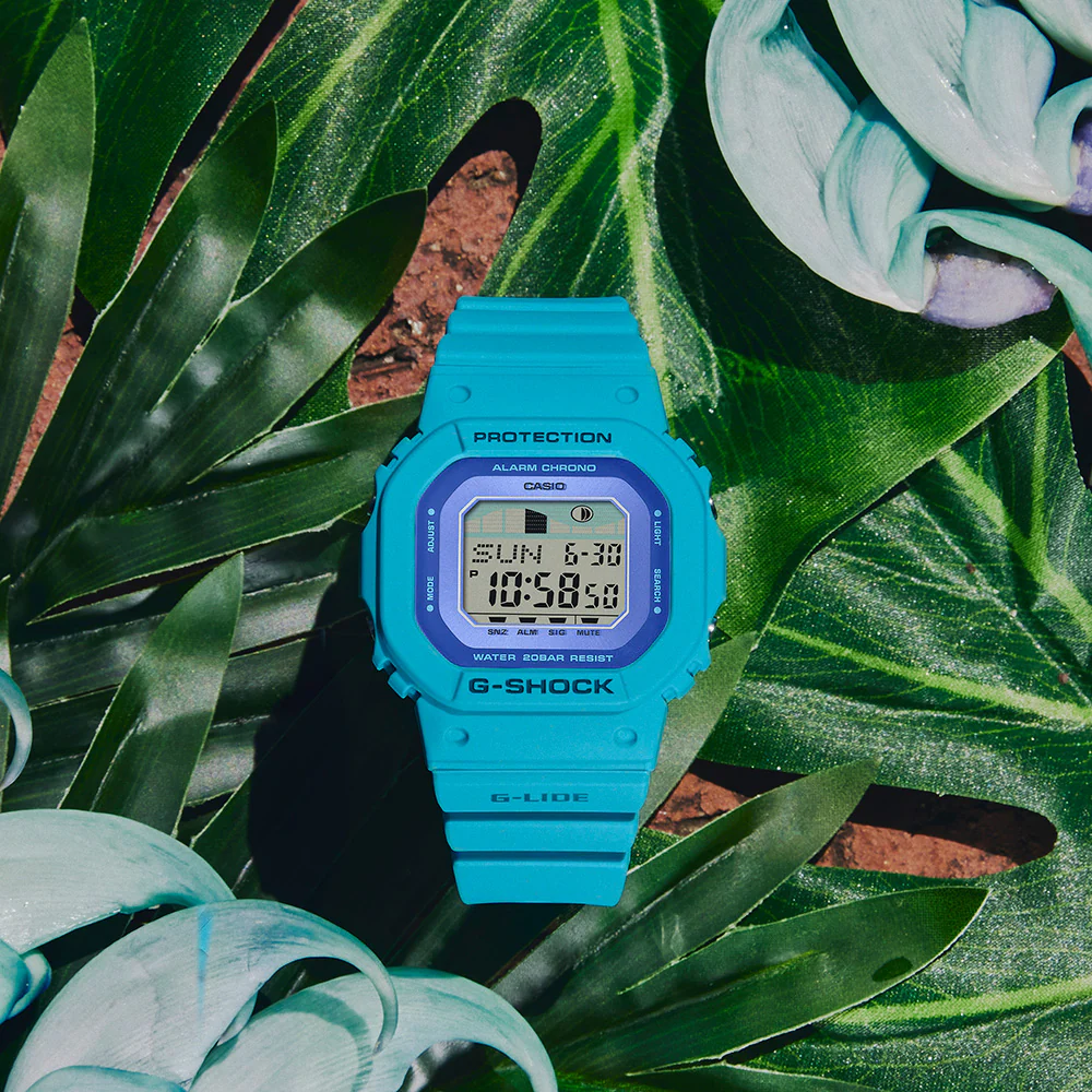 G-Shock G-Lide Hawaiian Flower GLXS5610-2D Digital - Image 2