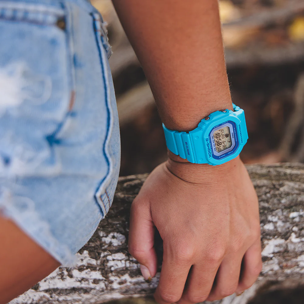 G-Shock G-Lide Hawaiian Flower GLXS5610-2D Digital - Image 4