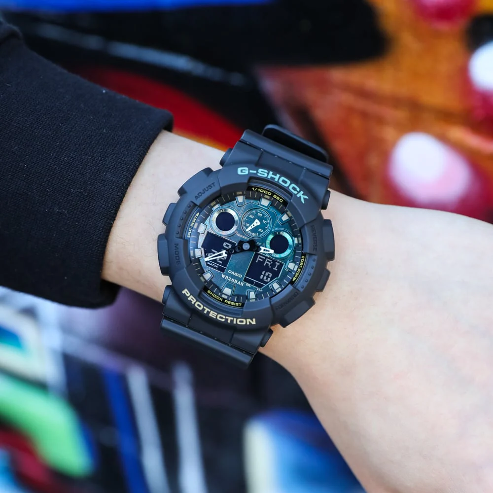 G-Shock GA100RC-1 "Black and Rust" Mens Watch - Image 6
