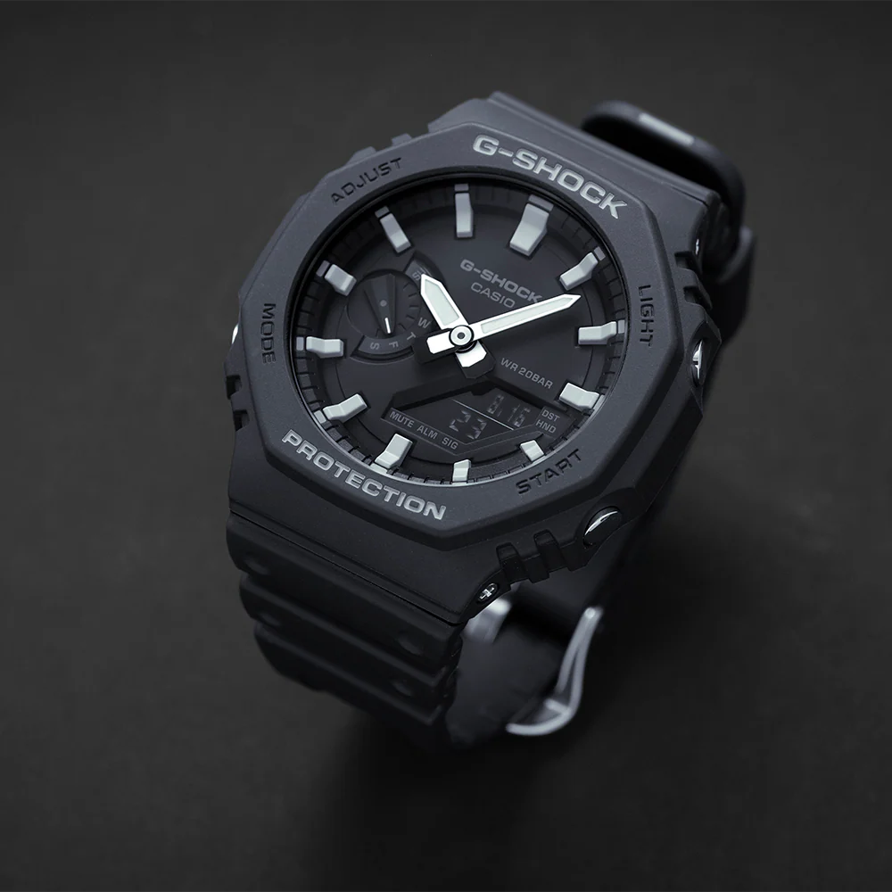 G-Shock GA2100-1A Black 'CasiOak' - Image 2