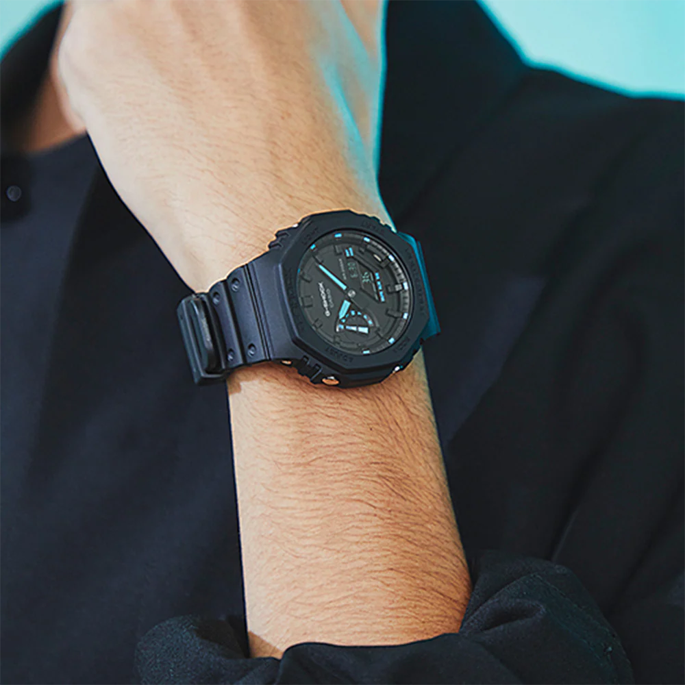 G-Shock GA2100-1A2 Neon Accent Series 'CasiOak' - Image 2