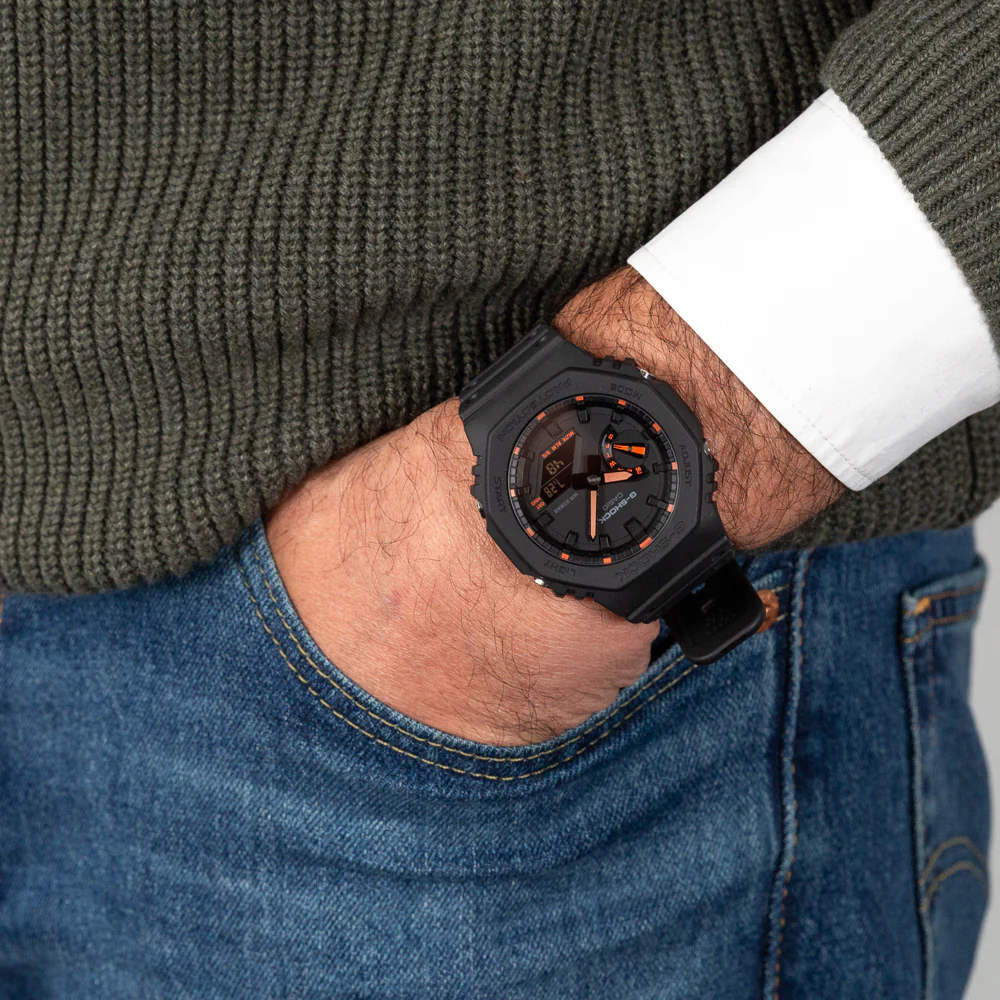 G-Shock GA2100-1A4 NeonAccent Series 'CasiOak' - Image 2