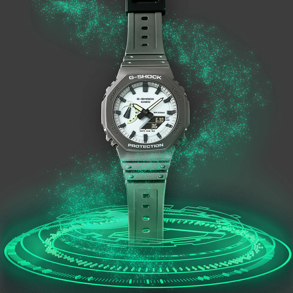 G-Shock GA2100HD-8A Hidden Glow Watch - Image 4
