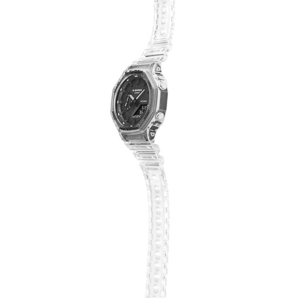 G-Shock GA2100SKE-7A 'CasiOak' Transparent Series - Image 4