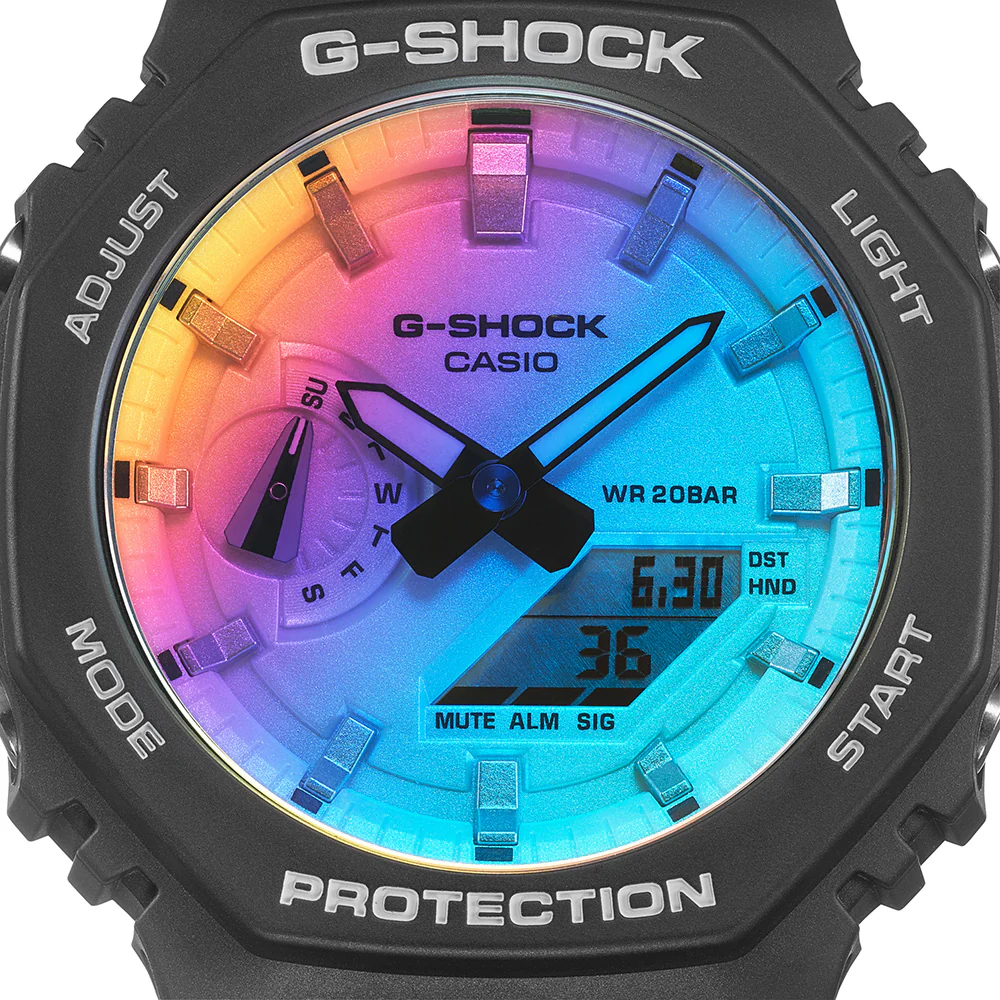 G-Shock GA2100SR-1A Iridescent Watch - Image 2
