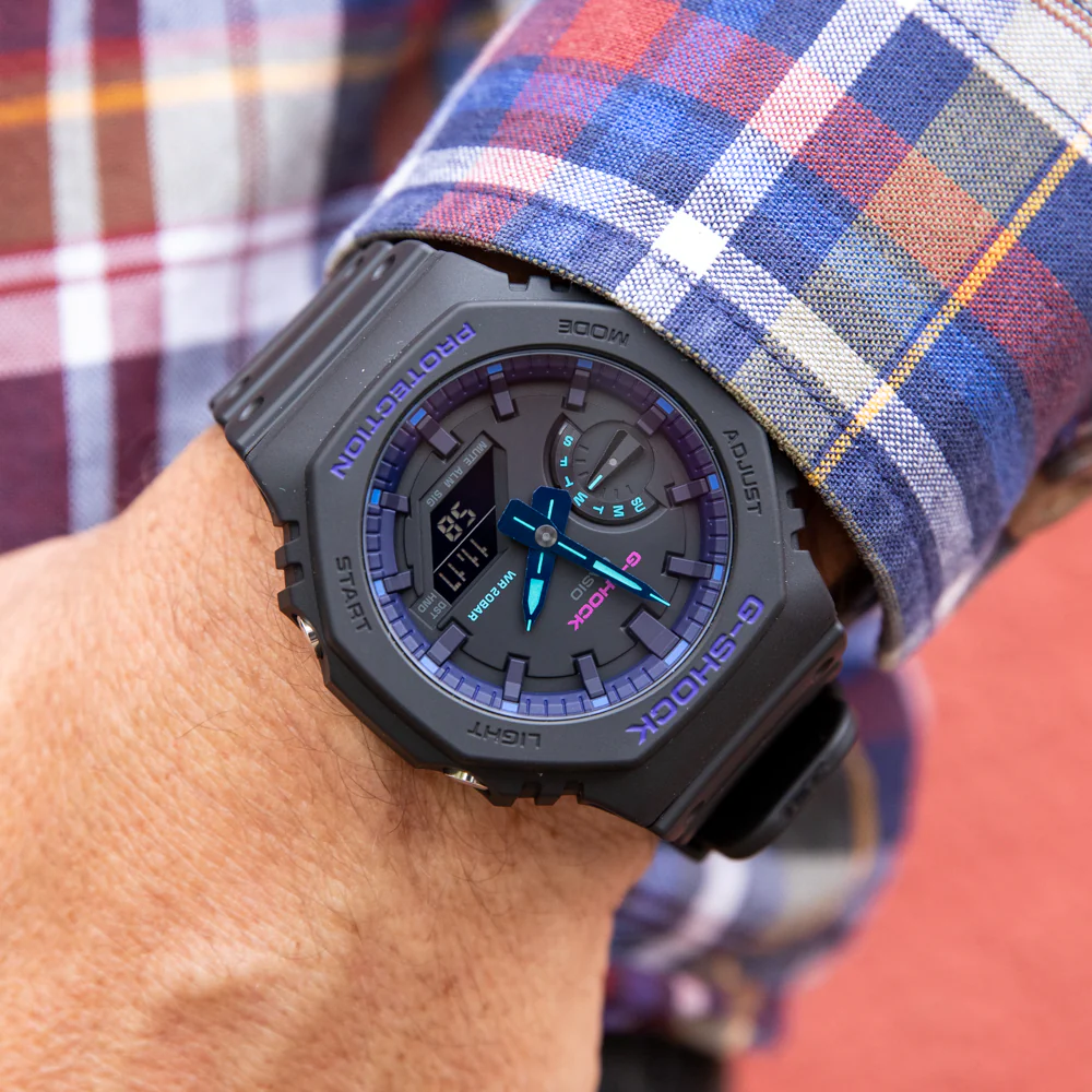 G-Shock GA2100VB-1A 'CasiOak' Watch - Image 7