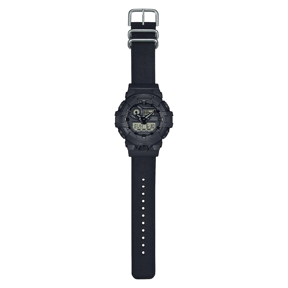 G-Shock GA700BCE-1A Utility Black Cordura Watch - Image 2