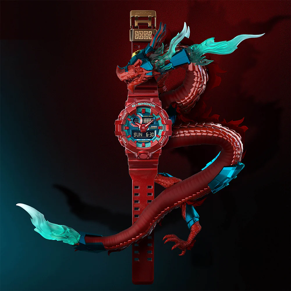 G-Shock GA700DBR-4 Far East Pop Street Series - Image 2