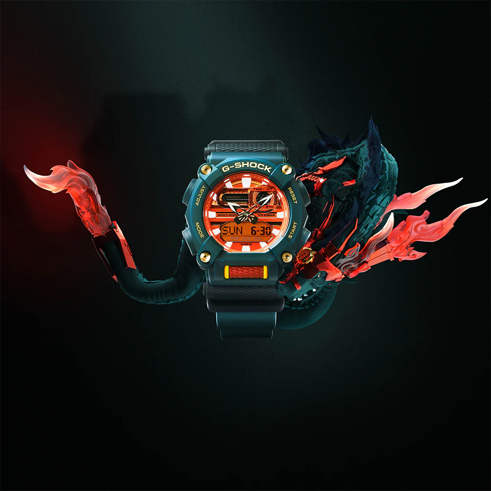 G-Shock GA900DBR-3 Far East Pop Street Series - Image 4