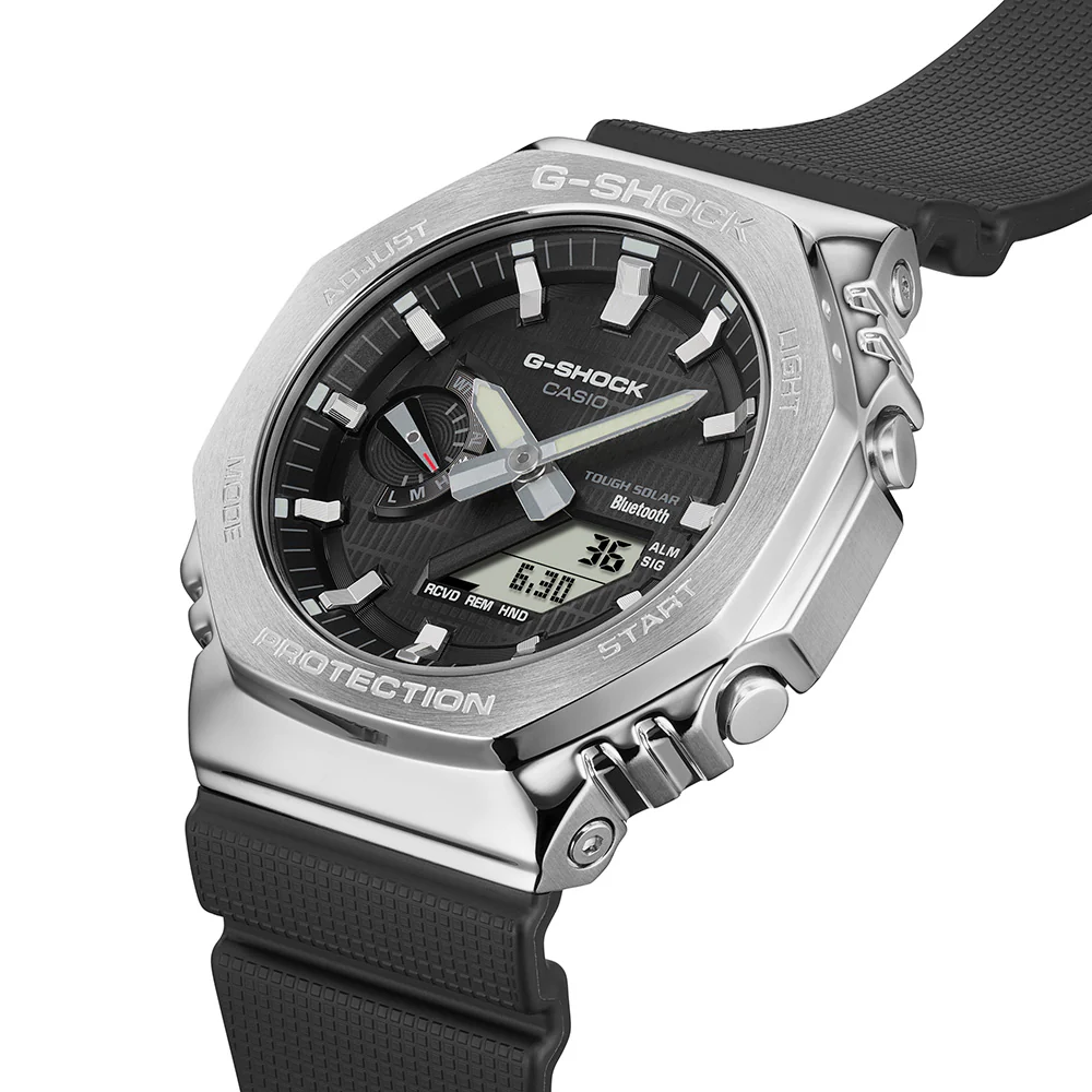 G-Shock GBM2100-1A Metal Covered Bluetooth 'CasiOak' - Image 2