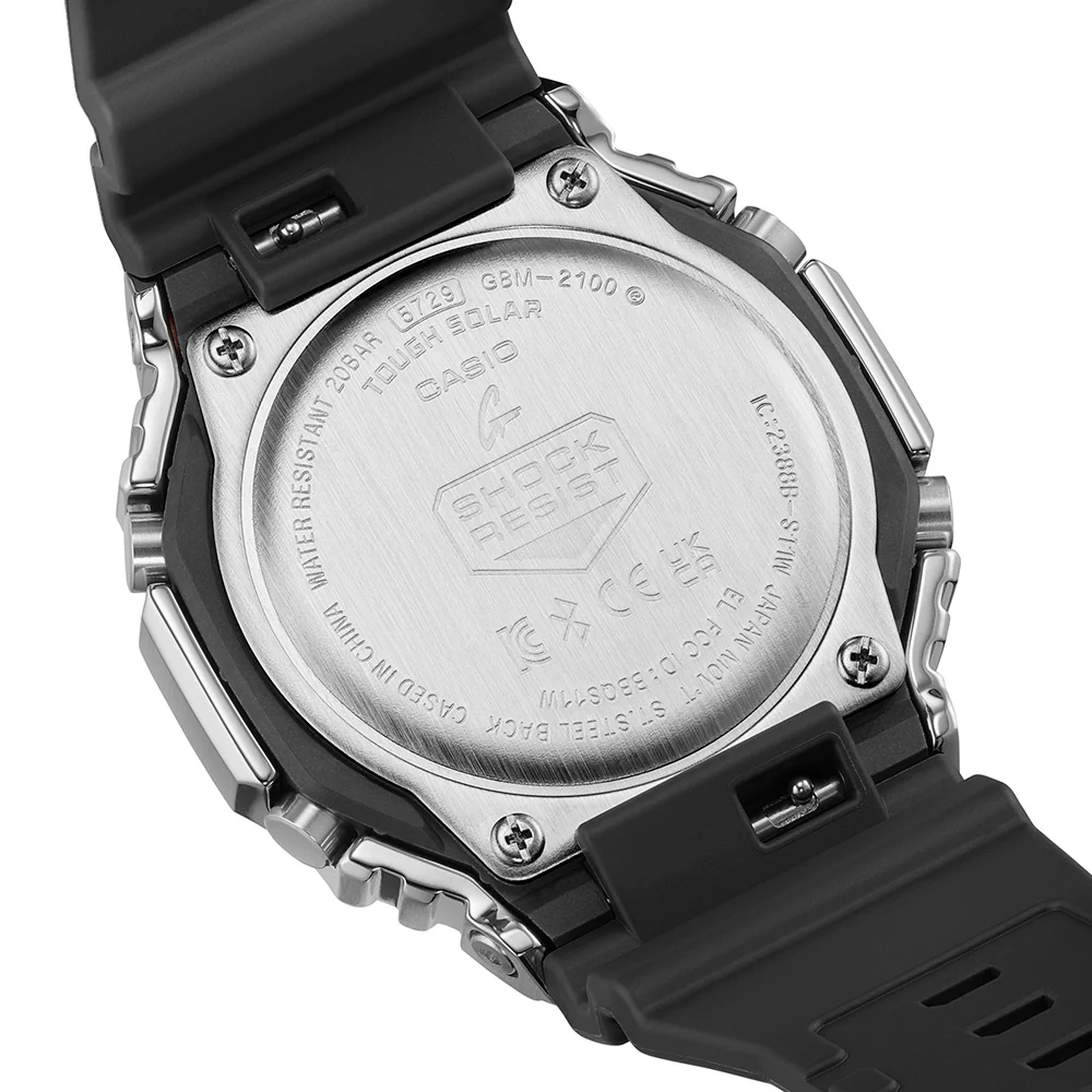 G-Shock GBM2100-1A Metal Covered Bluetooth 'CasiOak' - Image 3