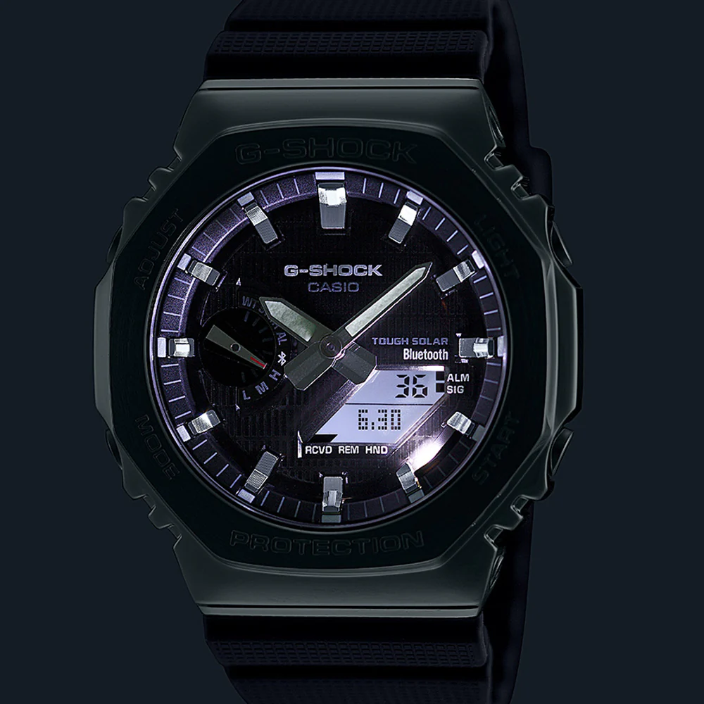 G-Shock GBM2100-1A Metal Covered Bluetooth 'CasiOak' - Image 6