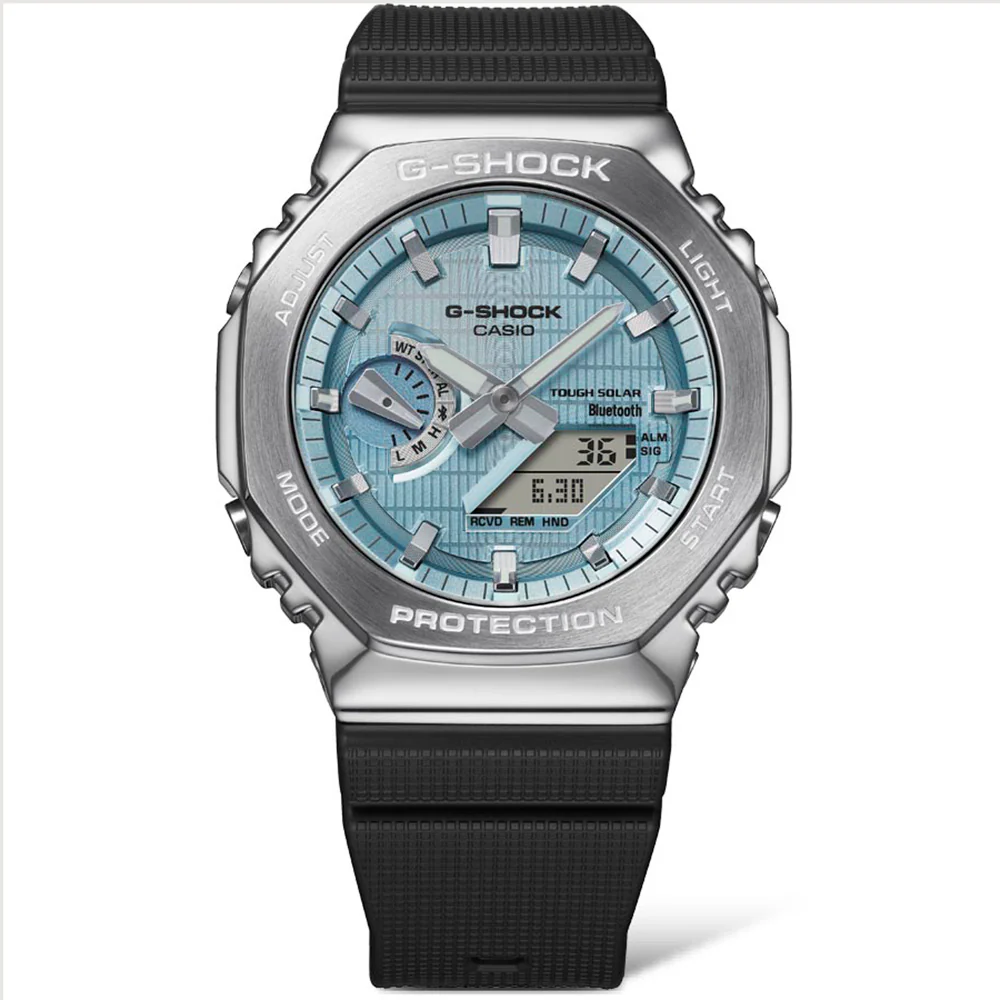 G-Shock GBM2100A-1A2 Metal Covered Bluetooth 'CasiOak' - Image 5