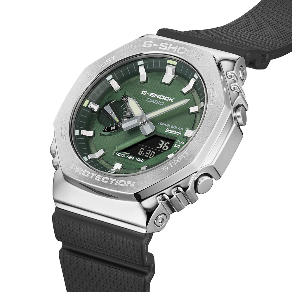 G-Shock GBM2100A-1A3 Metal Covered Bluetooth 'CasiOak' - Image 2