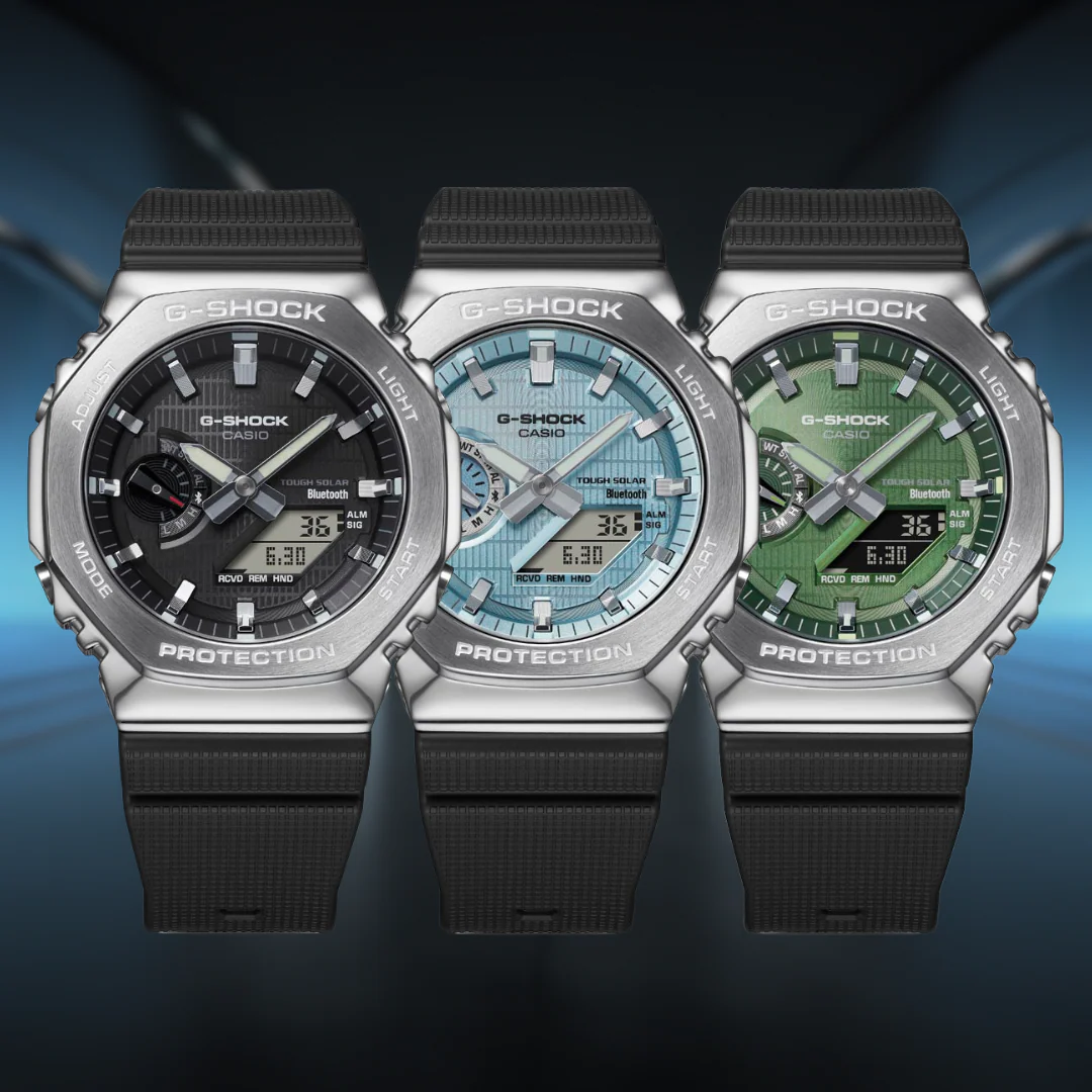 G-Shock GBM2100A-1A3 Metal Covered Bluetooth 'CasiOak' - Image 7
