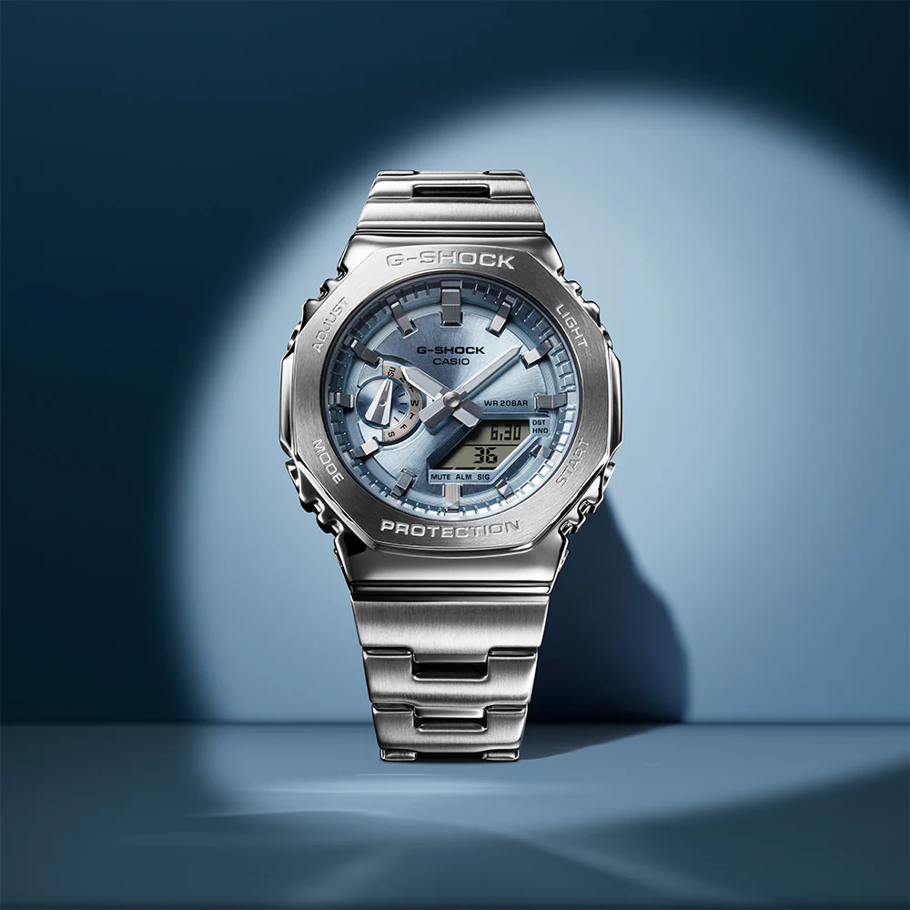 G-Shock GM2110D-2A G-Steel Metal Covered 'CasiOak' - Image 3
