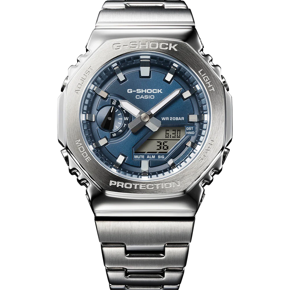 G-Shock GM2110D-2B G-Steel Metal Covered 'CasiOak' - Image 2