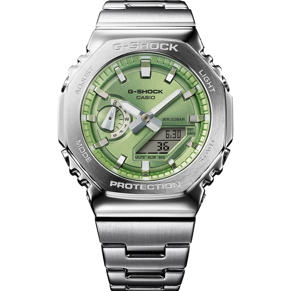 G-Shock GM2110D-3A G-Steel Metal Covered 'CasiOak' - Image 2