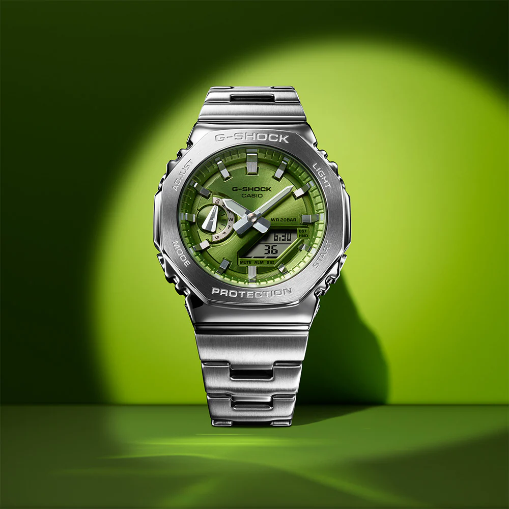 G-Shock GM2110D-3A G-Steel Metal Covered 'CasiOak' - Image 3
