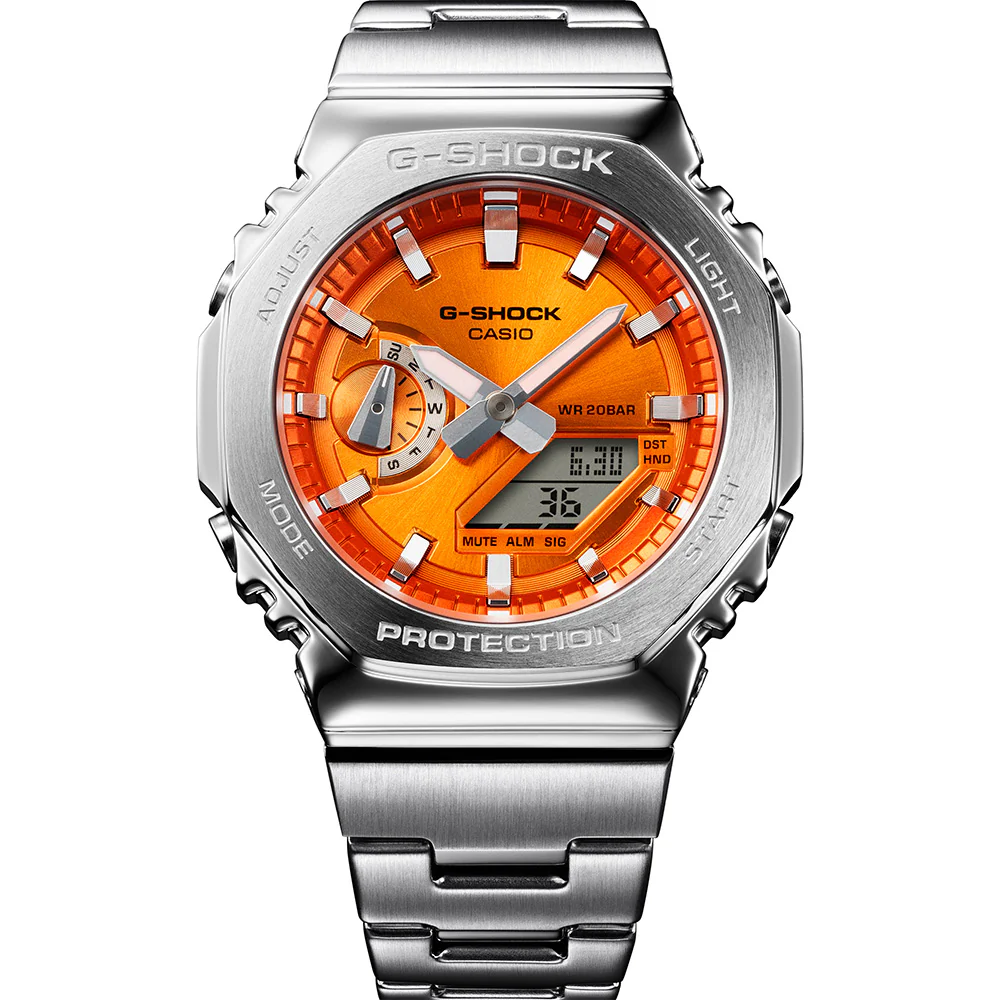 G-Shock GM2110D-4A G-Steel Metal Covered 'CasiOak' - Image 2