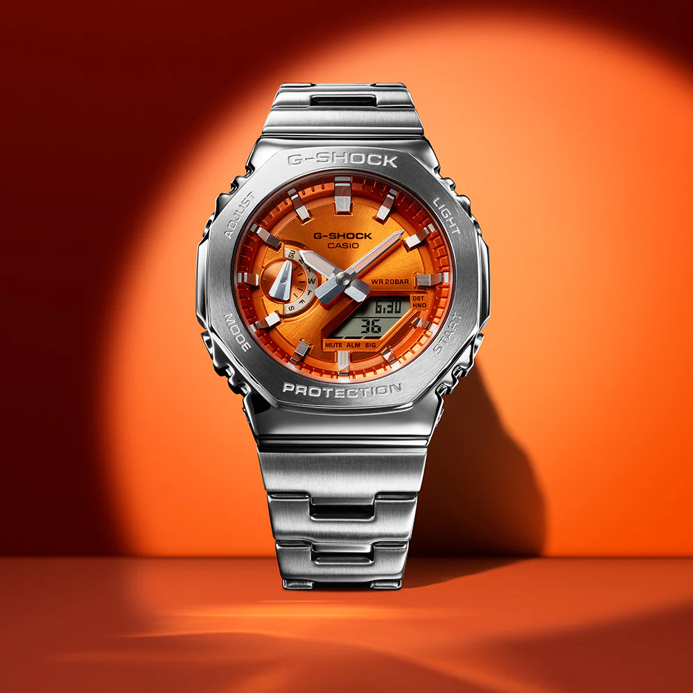 G-Shock GM2110D-4A G-Steel Metal Covered 'CasiOak' - Image 3