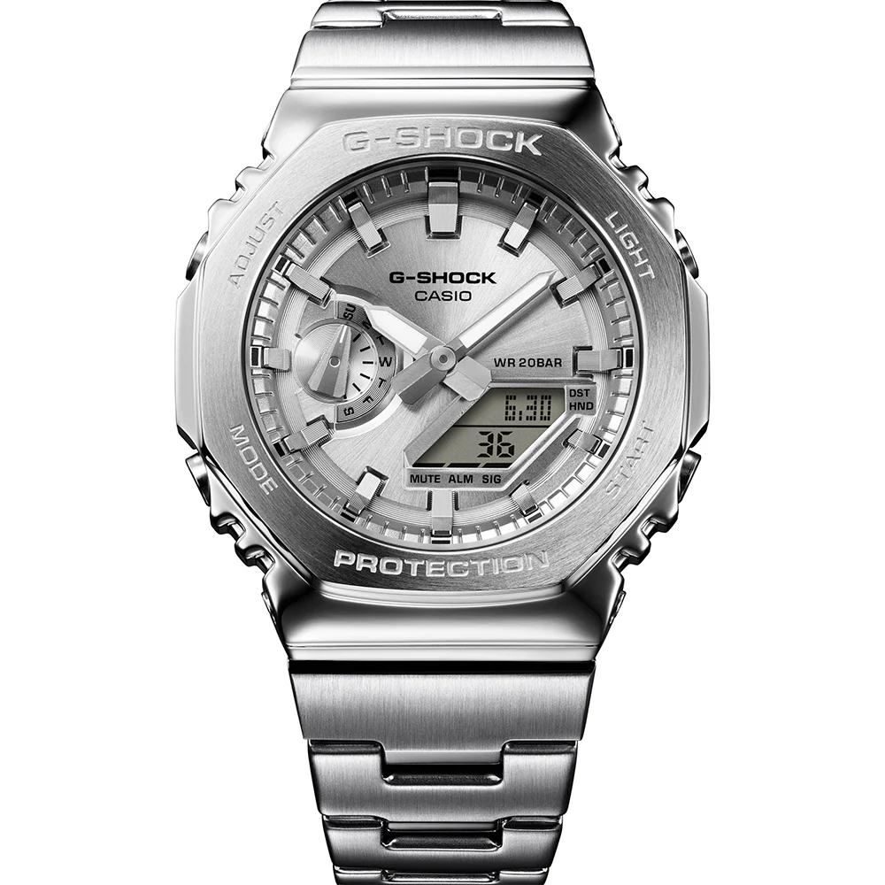 G-Shock GM2110D-7A G-Steel Metal Covered 'CasiOak' - Image 2