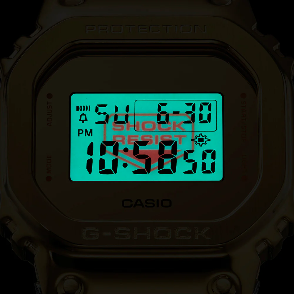 G-Shock GM5600SG-9 Gold Tone Digital Watch - Image 7