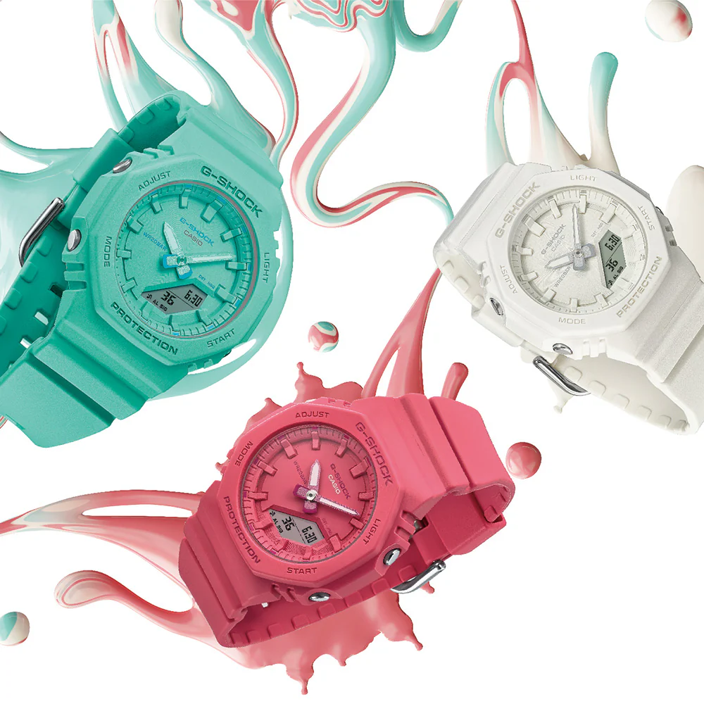 G-Shock GMAP2100-7A Itzy Tone-On-Tone White Watch - Image 4