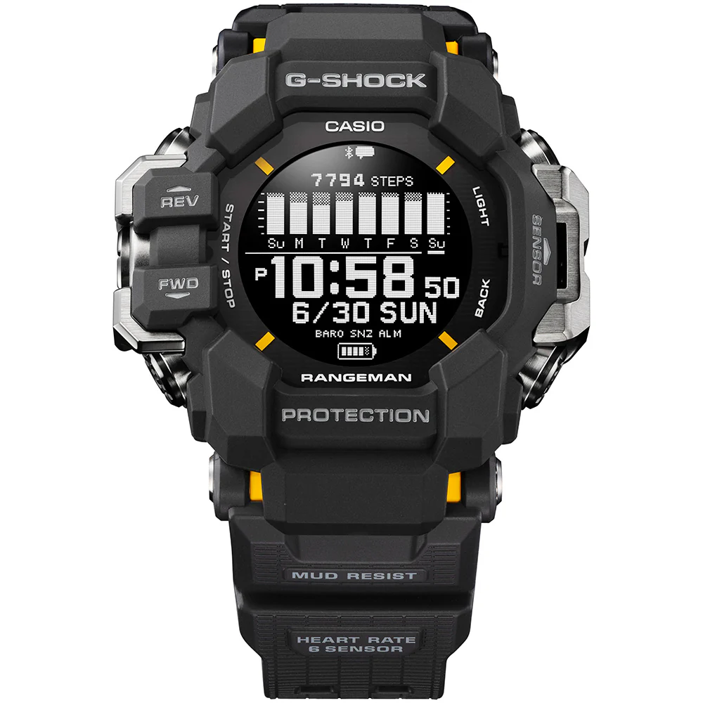 G-Shock GPRH1000-1D GPS Rangeman Black Watch - Image 2