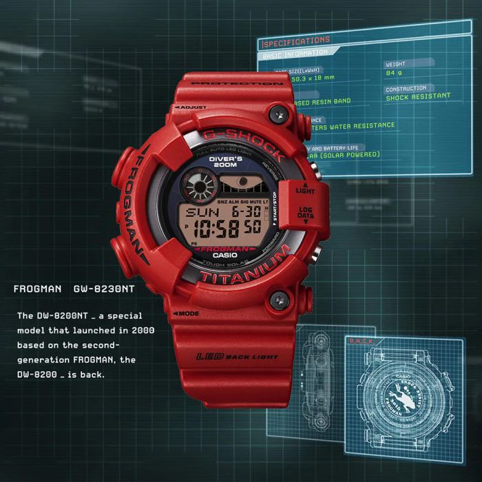 G-Shock GW8230NT-4 Frogman 30th Anniversary - Image 12