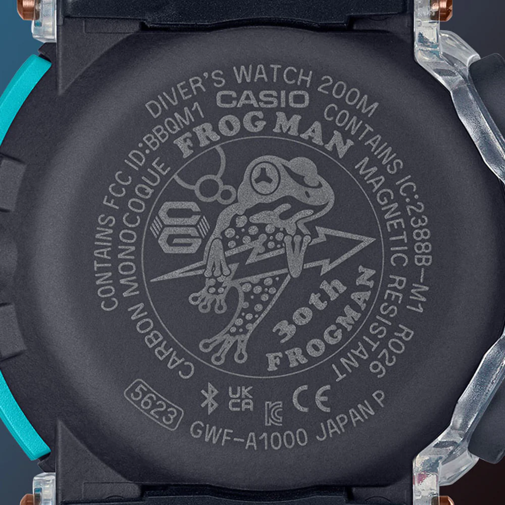 G-Shock GWFA1000APF-1A Poison Dart Frog 30th Anniversary Frogman - Image 3