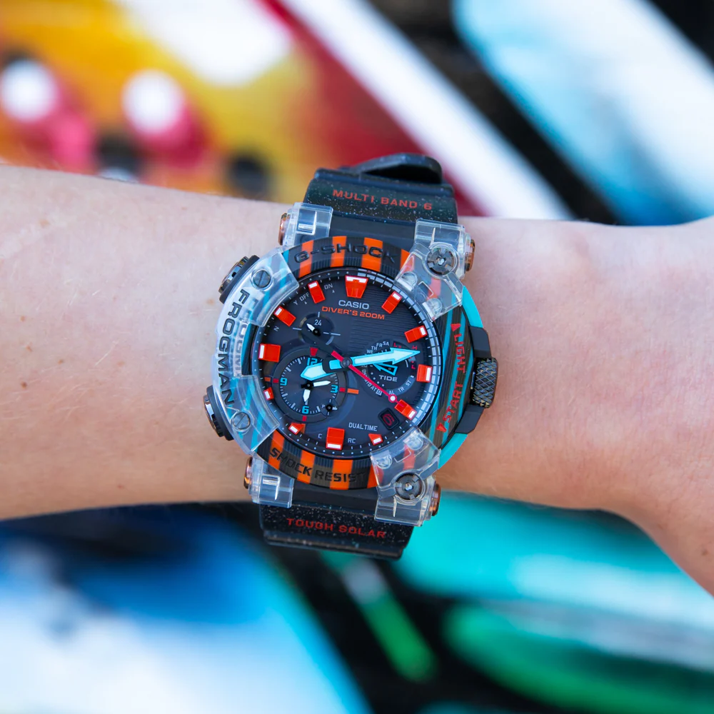 G-Shock GWFA1000APF-1A Poison Dart Frog 30th Anniversary Frogman - Image 6