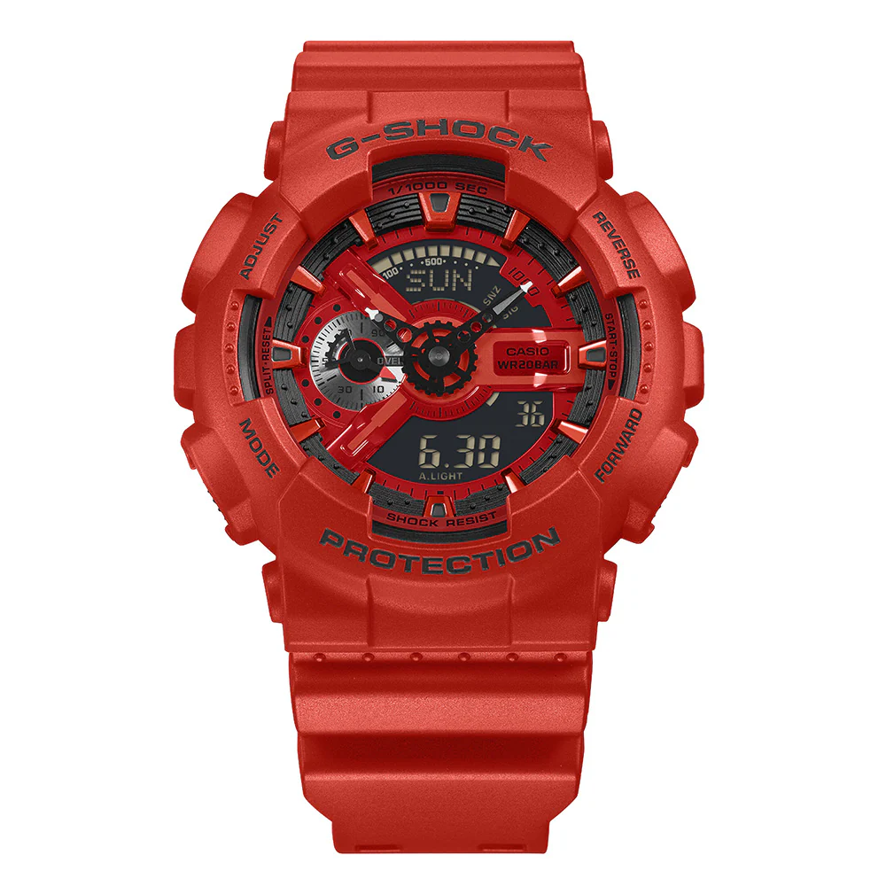 G-Shock Iconic Red GA110RRB-4A - Image 2
