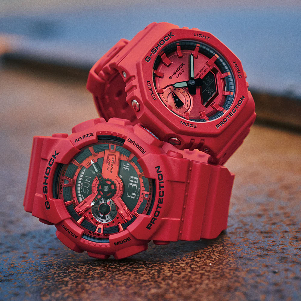 G-Shock Iconic Red GA110RRB-4A - Image 6