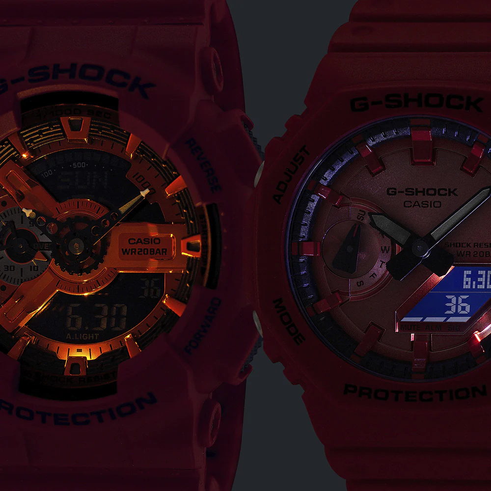 G-Shock Iconic Red GA2100RRB-4A - Image 5
