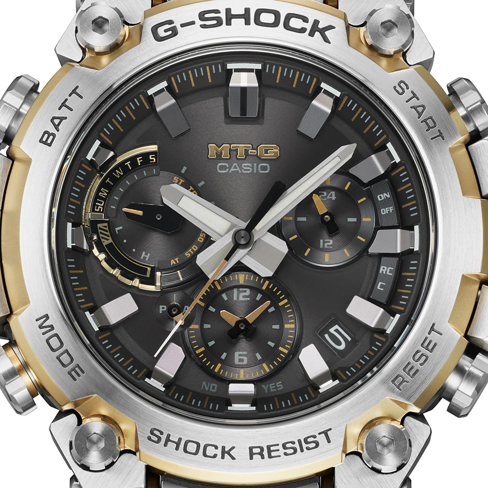 G-Shock MTGB3000D-1A9 Silver and Gold Tone Mens Watch - Image 2