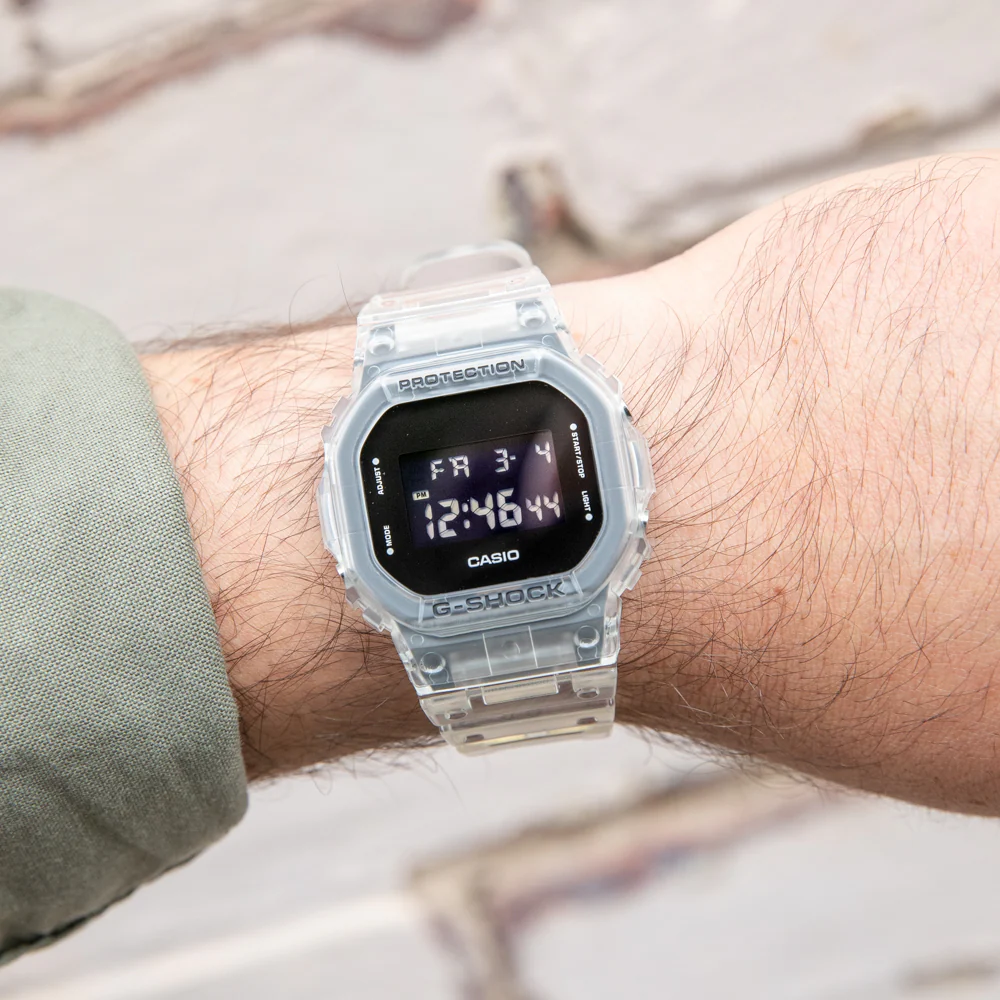 G-Shock Youth DW5600SKE-7 Digital Silver Watch - Image 7