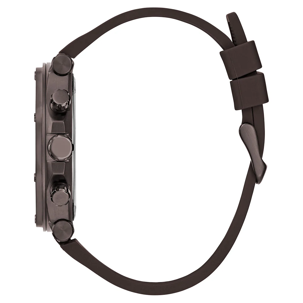 Guess GW0492G2 Edge Black Leather Mens Watch - Image 2