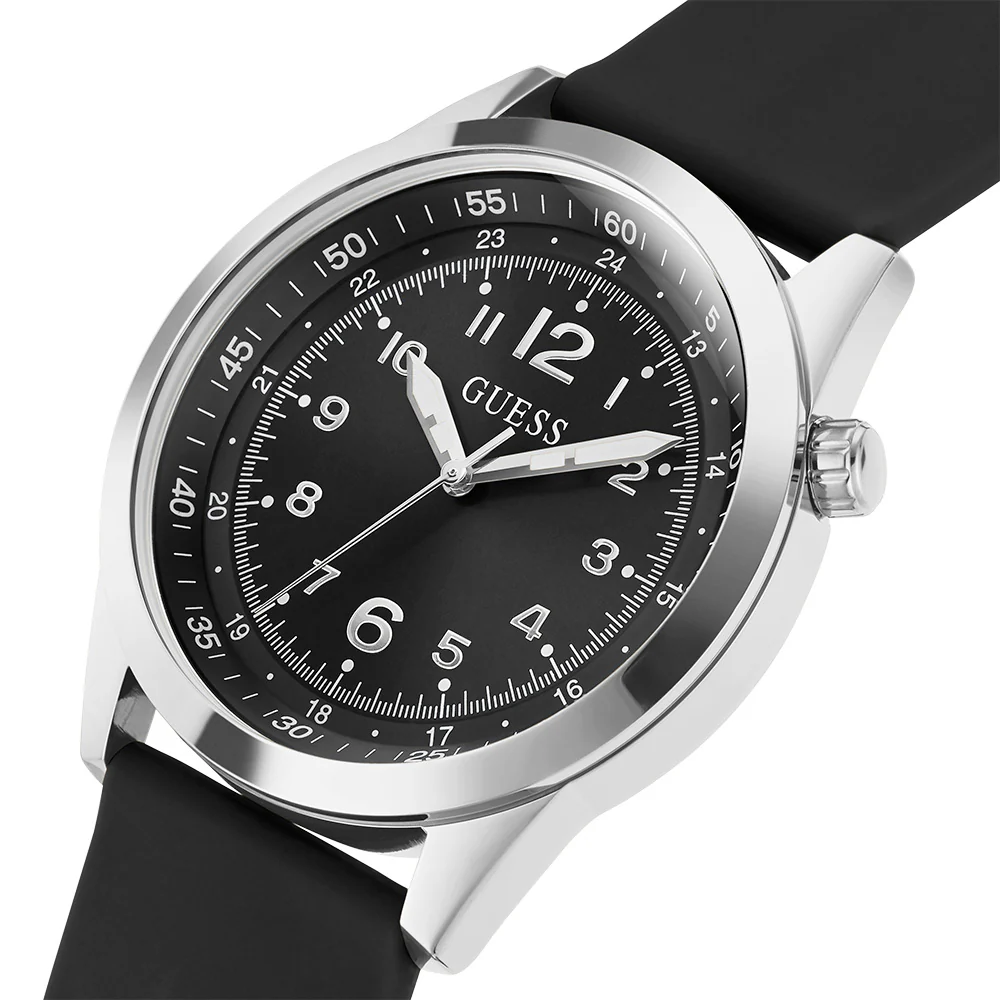 Guess GW0494G1 Max Black Silicone Mens Watch - Image 4