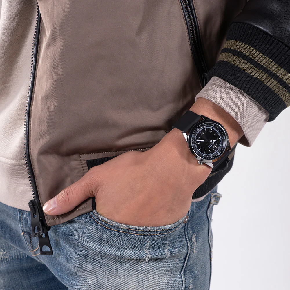 Guess GW0494G1 Max Black Silicone Mens Watch - Image 6