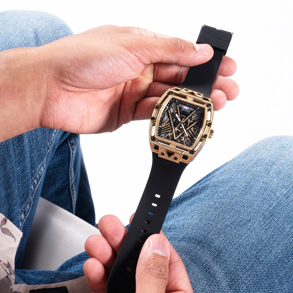 Guess GW0564G1 Legend Black Silicone Mens Watch - Image 11