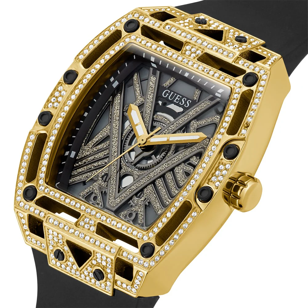 Guess GW0564G1 Legend Black Silicone Mens Watch - Image 4