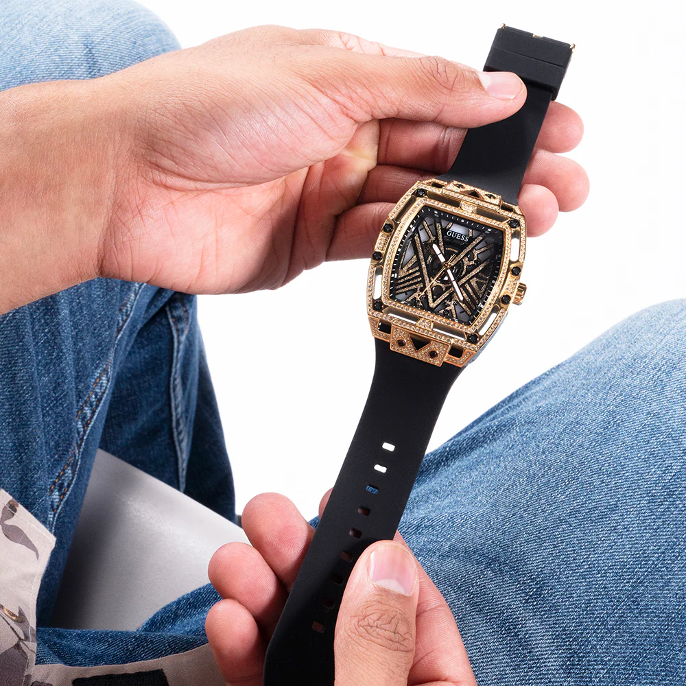 Guess GW0564G1 Legend Black Silicone Mens Watch - Image 8