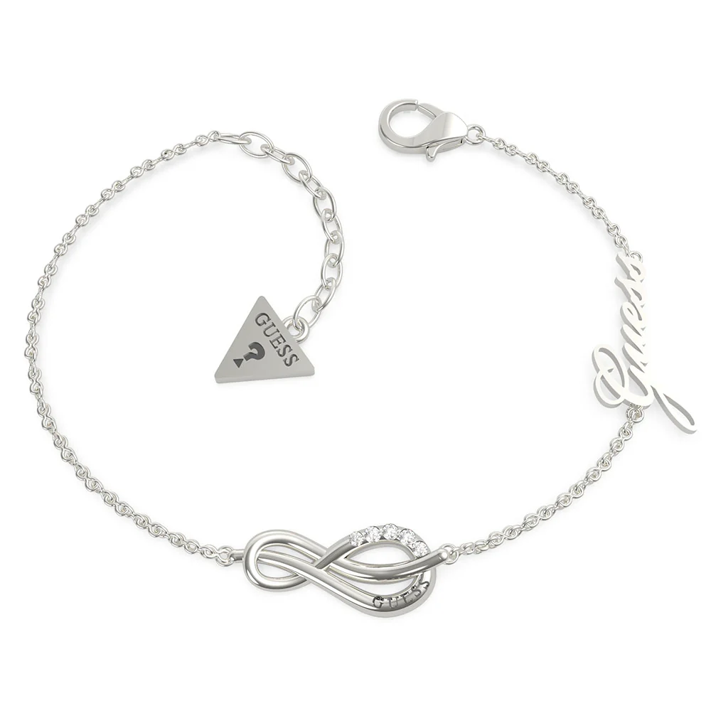 GUESS Pave Infinity Bracelet SST - Image 2