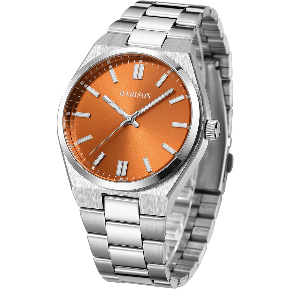 Harison Cruz XM571-E 42mm Stainless Steel Watch - Image 4