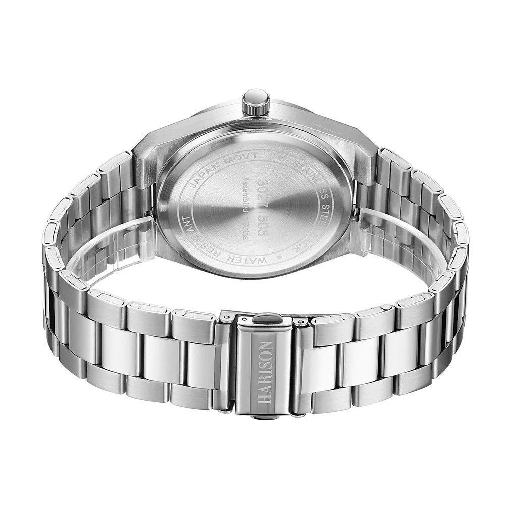 Harison Cruz XM571-H 42mm Stainless Steel Watch - Image 3